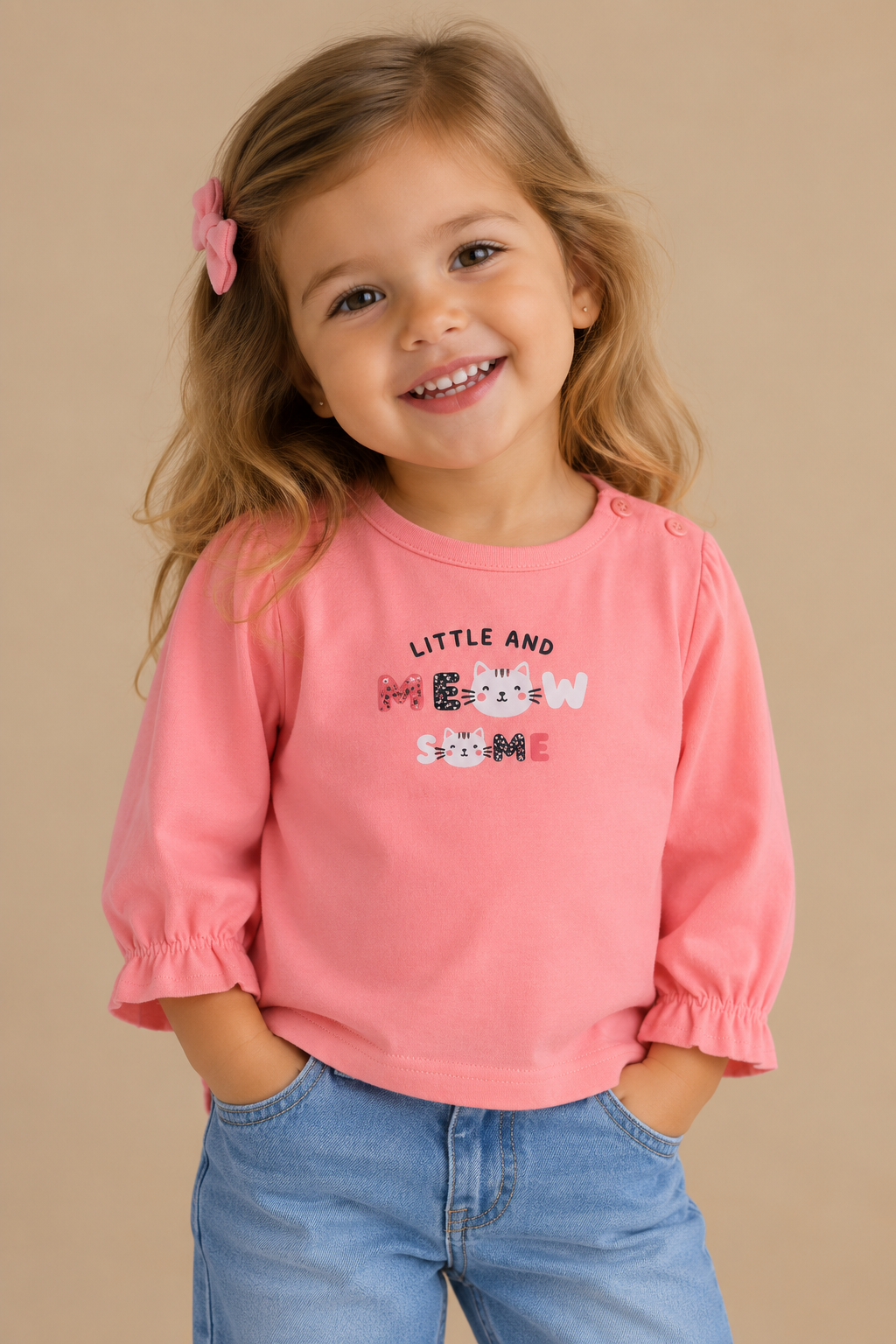 Camisola little and meaw