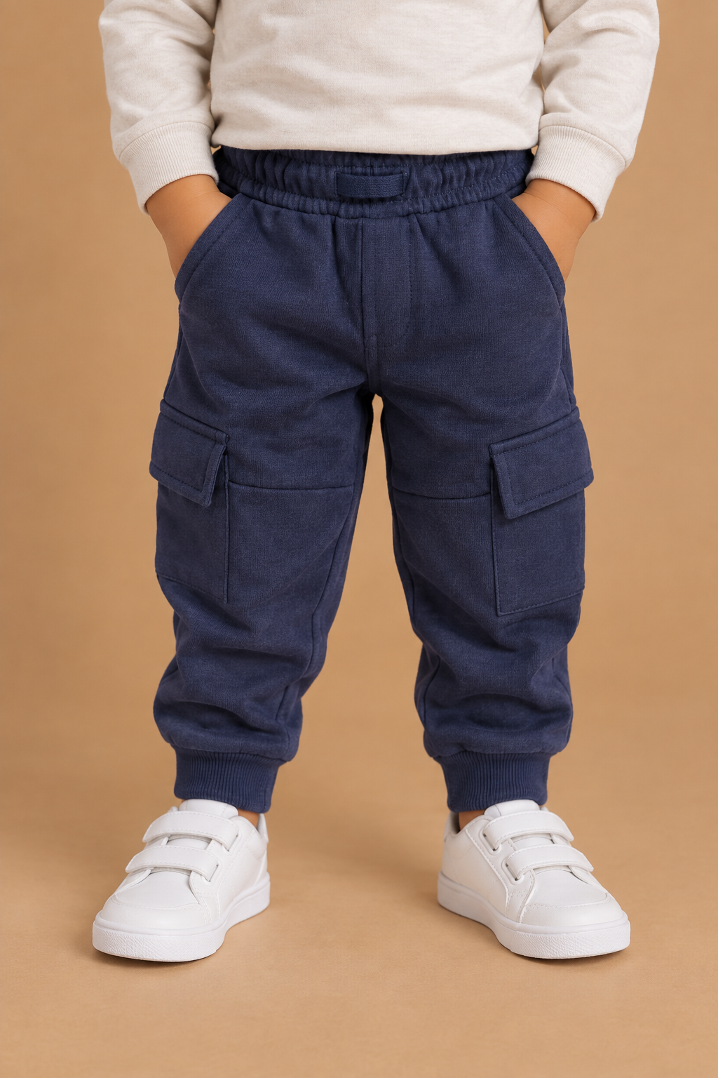 Calça fato de treino bolsos