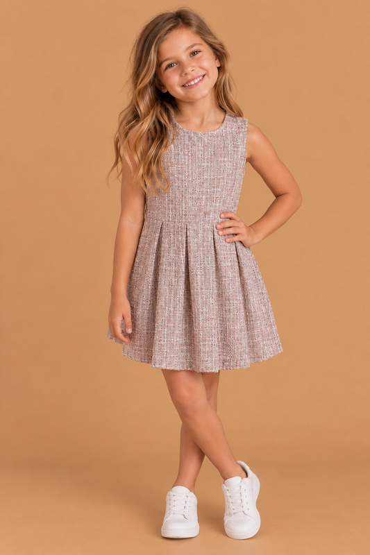 Vestido pregas