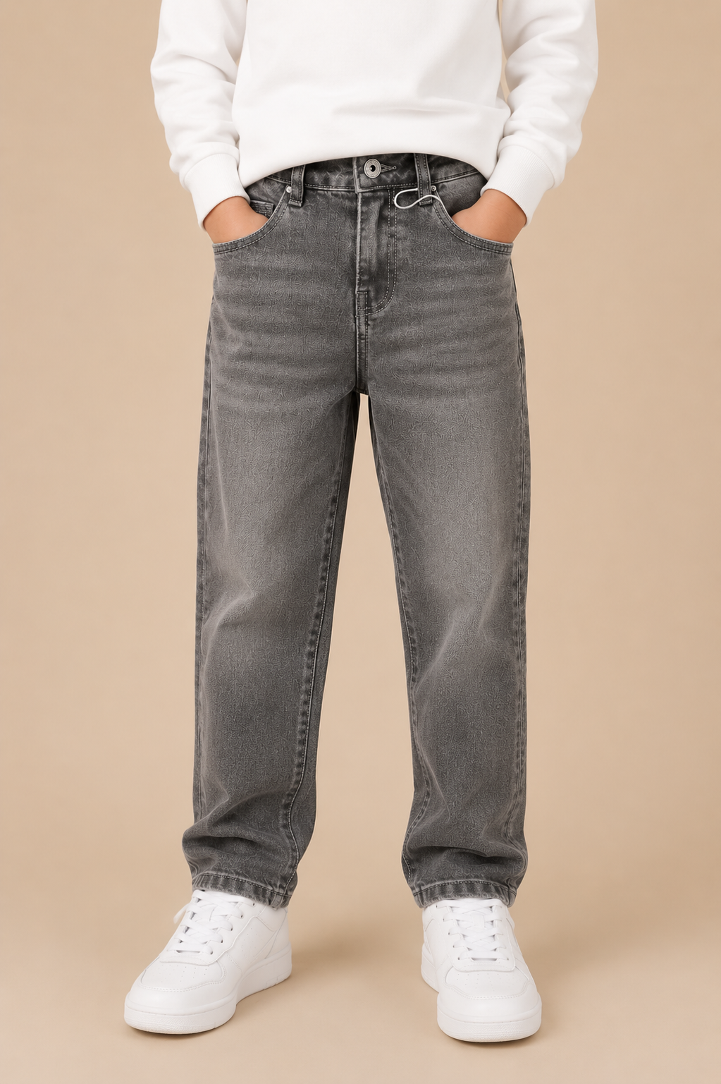 Calça de ganga